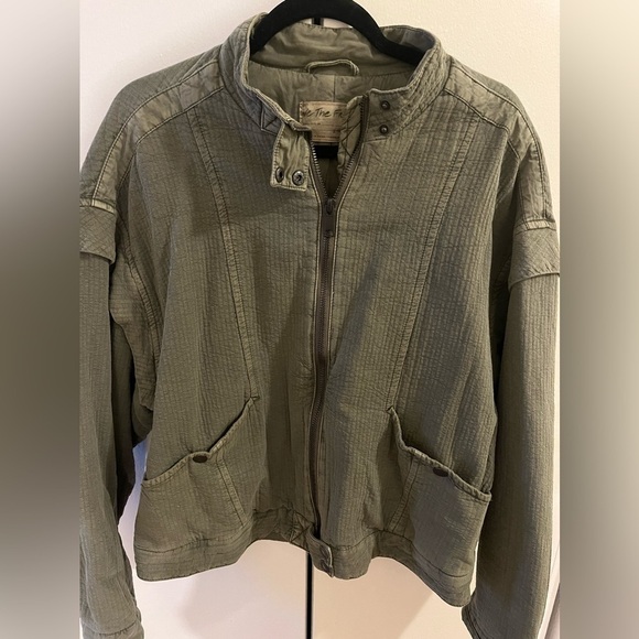 Free People Florence Army Bomber jacket - Picture 6 of 9